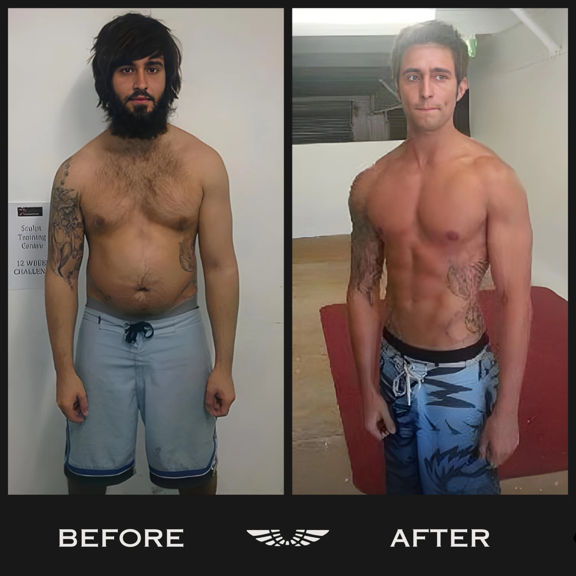 Icarus Project client 3 before and after