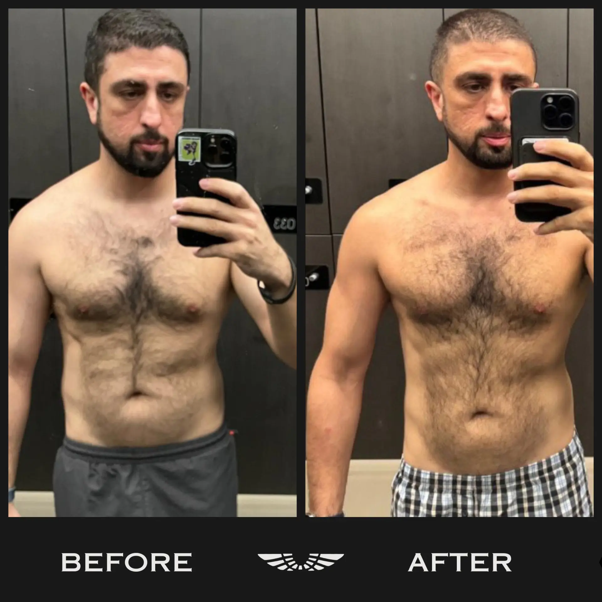 Icarus Project client 6 before and after