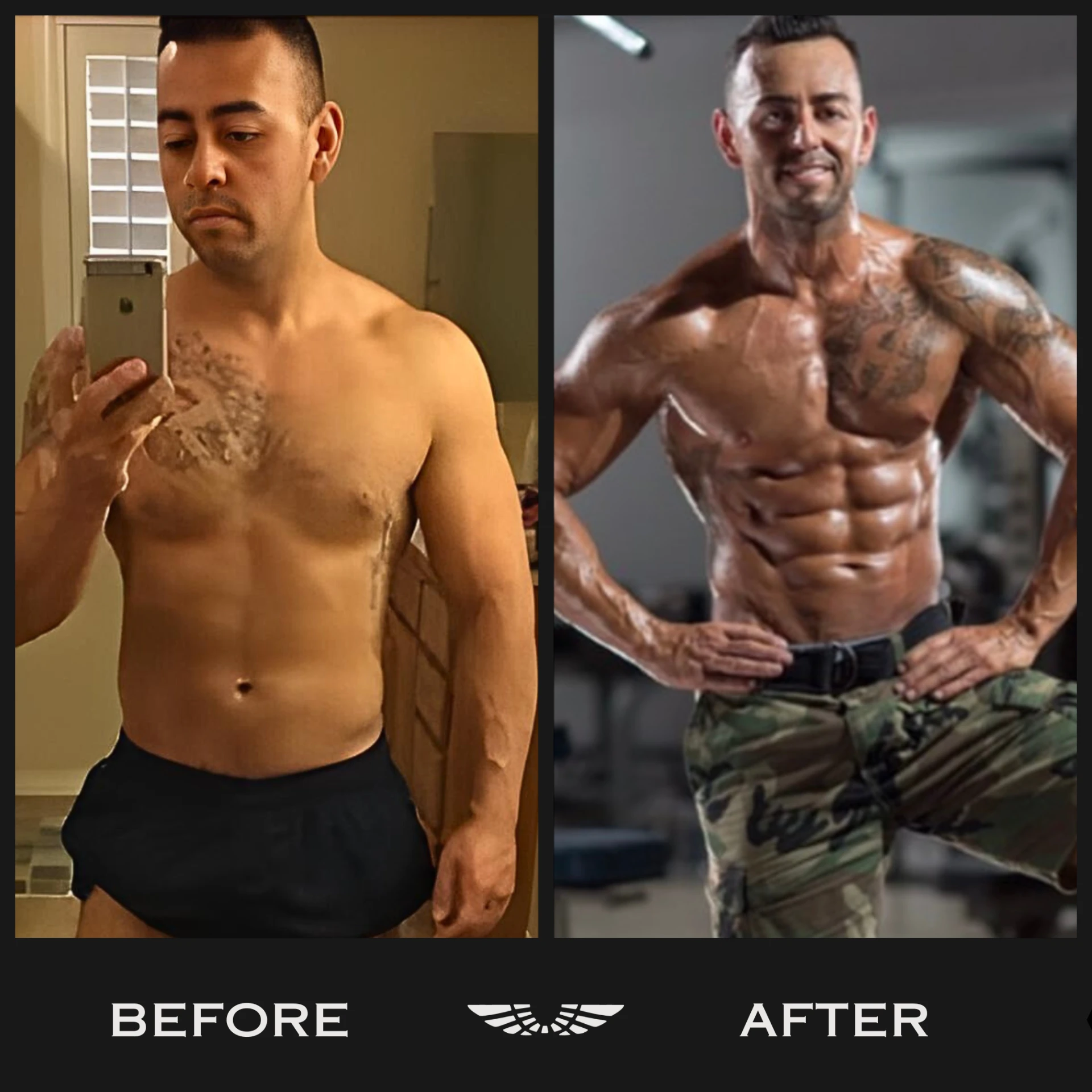 Icarus Project client 5 before and after