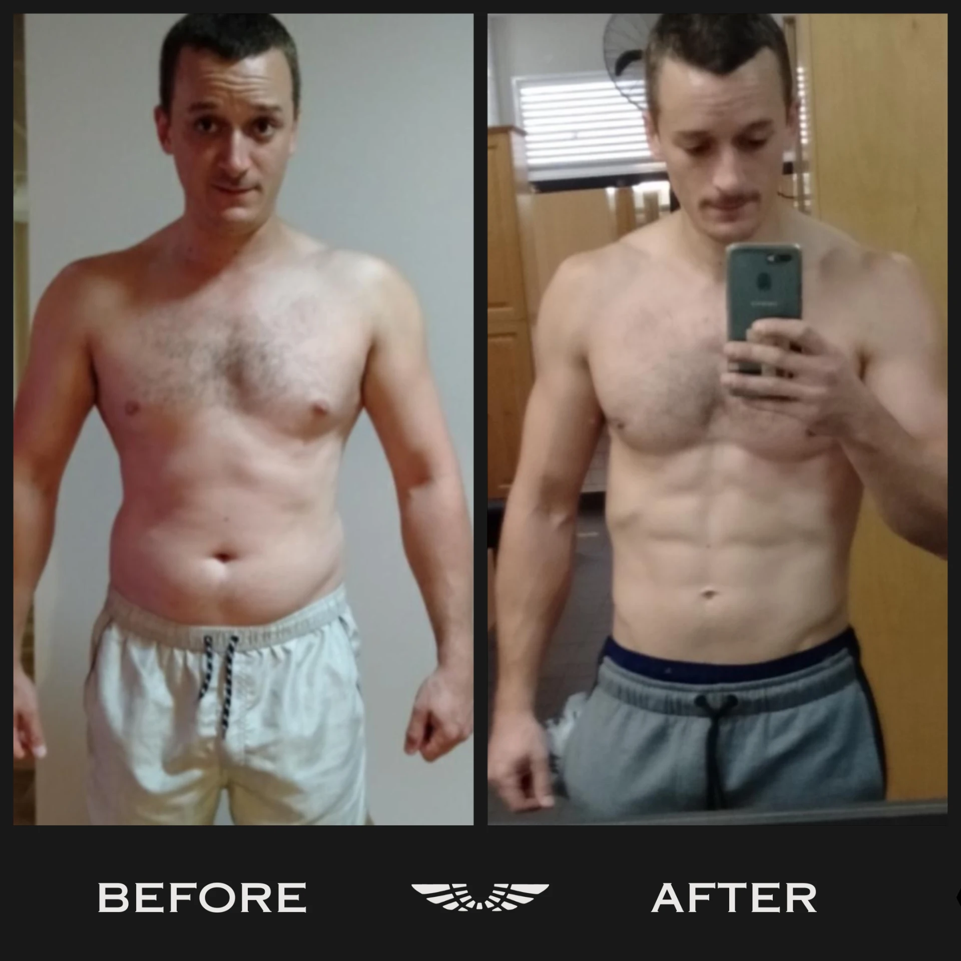 Icarus Project client 8 before and after